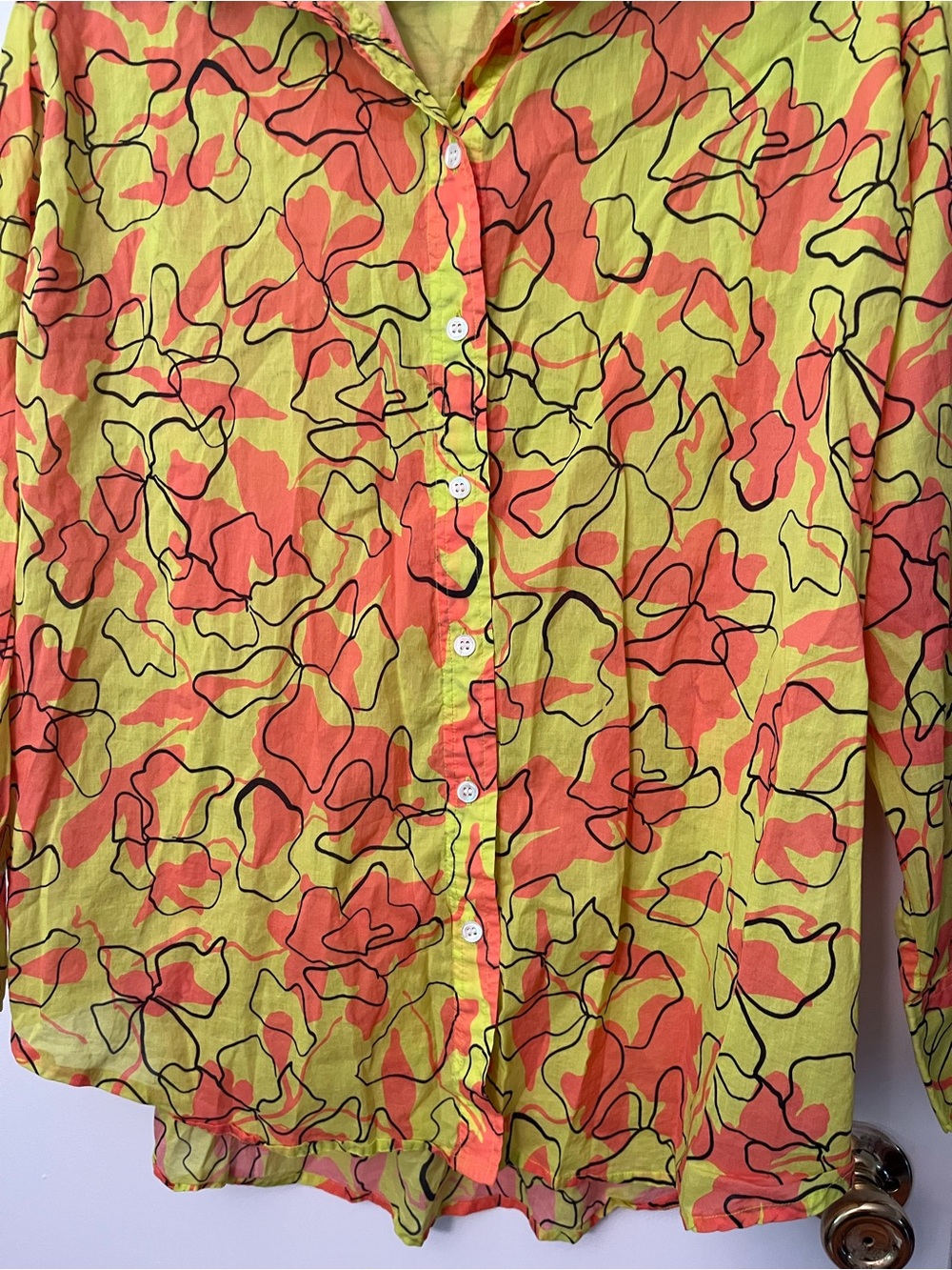 TANYA TAYLOR Calandra Top 100% Cotton size S - Picture 10 of 12